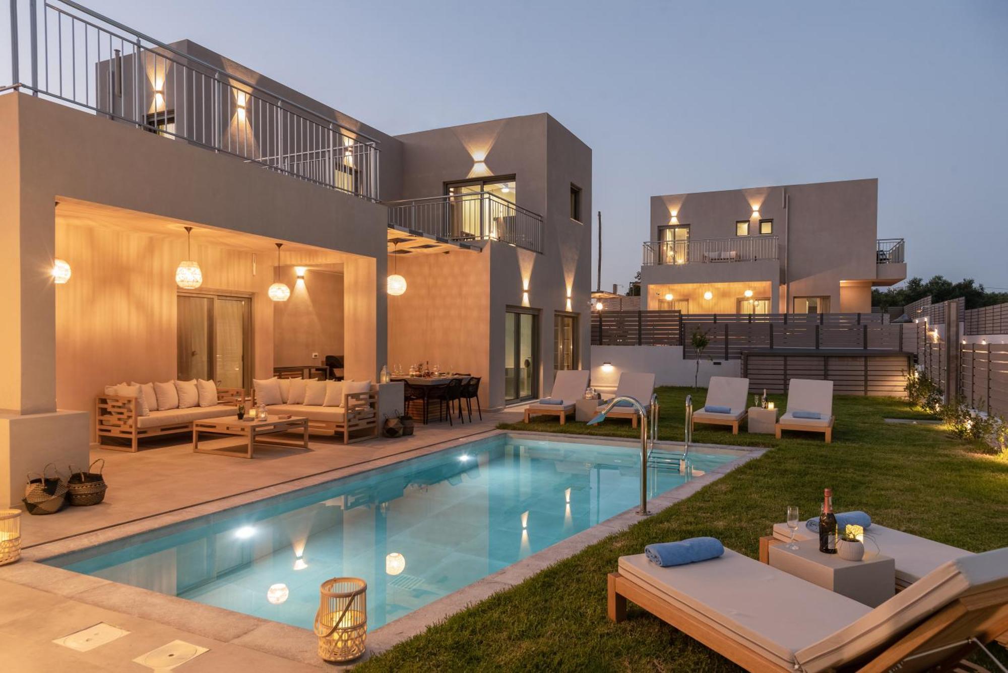 Ks Luxury Villas Heated Pools Georgioupoli Exterior foto