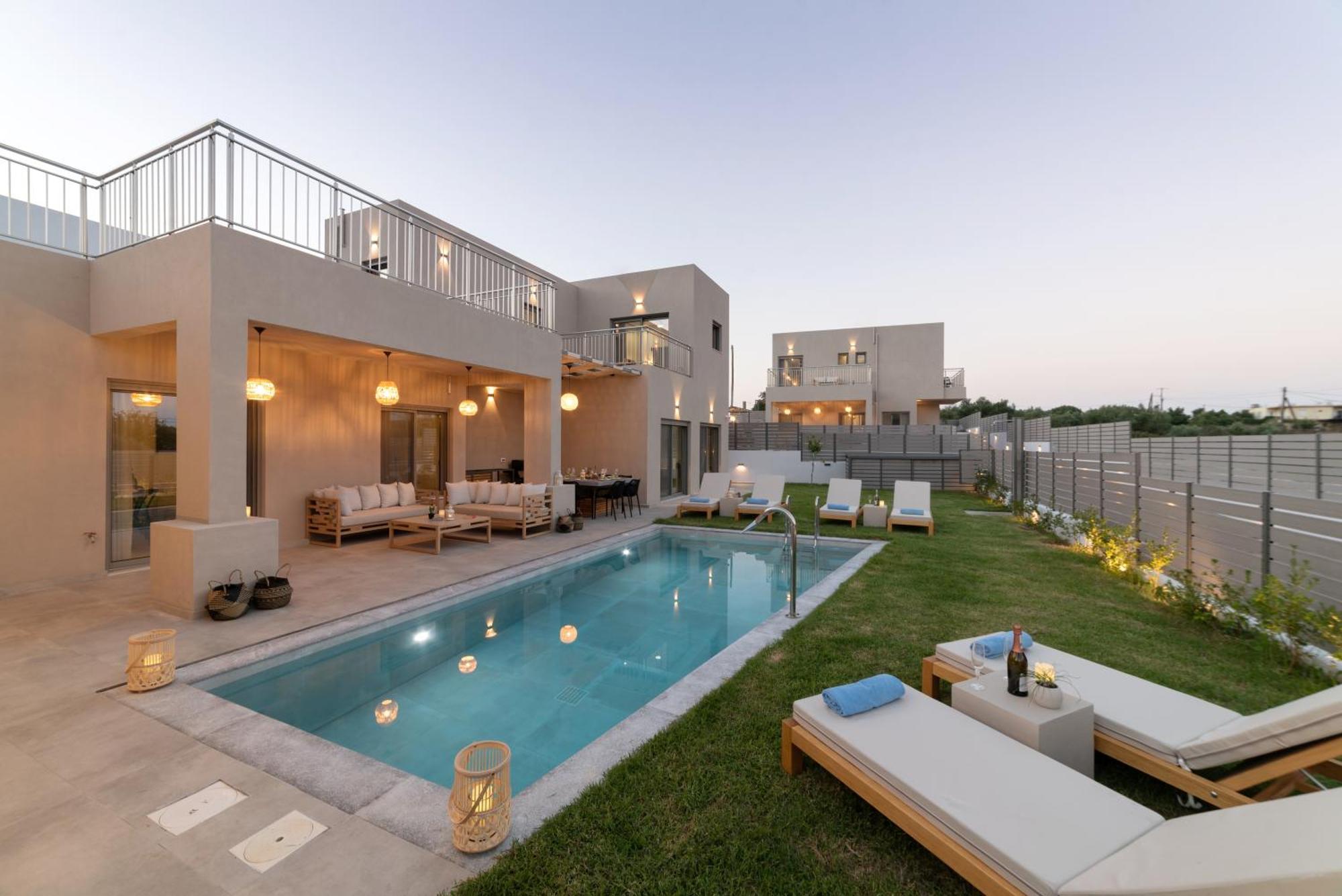 Ks Luxury Villas Heated Pools Georgioupoli Exterior foto